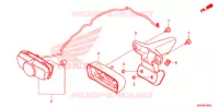TAILLIGHT for Honda CB 1100 RS GRAY 2018