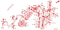 REAR BRAKE MASTER CYLINDER (CBR1000RA/S1/S2) for Honda CBR 1000 RR SP2 2019