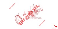 CRANKCASE   OIL PUMP for Honda FORZA 125 2019 E 2020
