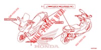 STICKERS (NSS125ADK) for Honda FORZA 125 2019 E 2020