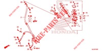 FRONT BRAKE MASTER CYLINDER (CBR650F'18) for Honda CBR 650 F RED 2018