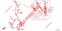 FRONT BRAKE MASTER CYLINDER (CBR650F'18) for Honda CBR 650 F RED 2018