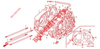 CRANKCASE (C502/5/7) for Honda PRESS CUB 50 DELUXE 2005