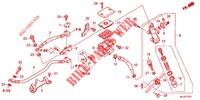 REAR BRAKE MASTER CYLINDER (NC700XA/XD/XAL/XDL) for Honda NC 700 X ABS LOWER 2013