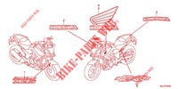 STICKERS for Honda NC 700 X 2013