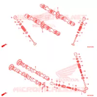 CAMSHAFT for Honda CB 1100 RS BLACK 2019