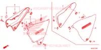 SIDE COVERS for Honda CB 1100 RS BLACK 2019