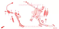 SIDE STAND for Honda CB 1100 RS BLACK 2019