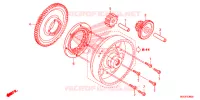 STARTER MOTOR CLUTCH for Honda CB 1100 RS BLACK 2019