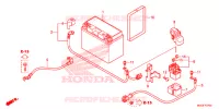 TOOLS   BATTERY BOX for Honda CB 1100 RS BLACK 2019