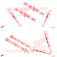CAMSHAFT for Honda CB 1100 RS BLACK 2019