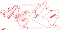 SIDE COVERS for Honda CB 1100 RS BLACK 2019