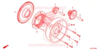 STARTER MOTOR CLUTCH for Honda CB 1100 RS BLACK 2019
