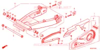 SWING ARM for Honda CB 1100 RS BLACK 2019
