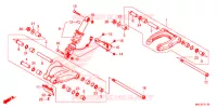 REAR SHOCK & ROCKER ARM for Honda GL 1800 GOLD WING TOUR DCT, NAVI, AIRBAG 2019