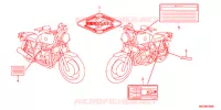 CAUTION LABEL for Honda CB 1100 DCT ABS 2019
