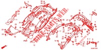 REAR FENDER for Honda CROSSRUNNER 800 2022