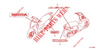 STICKERS for Honda LEAD 125 2020