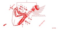 HEADLIGHT (CB650FAE,G) for Honda CB 650 F ABS 2015