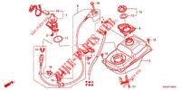 FUEL TANK/FUEL PUMP (ANC110ACCA/ACA110CBFB) for Honda WAVE 110 2010