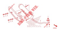 EXHAUST MUFFLER for Honda AIR BLADE 125 COMBI BRAKE 2015