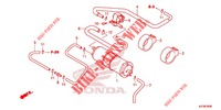 GAS RECYCLING SYSTEM for Honda AIR BLADE 125 COMBI BRAKE 2015