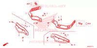KNUCKLE GUARD for Honda AFRICA TWIN 1100 2020