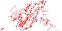 FRAME for Honda SH 125 ABS D 5ED 2020