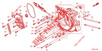 RIGHT CRANKCASE for Honda SH 125 ABS D ED 2020