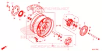 REAR WHEEL for Honda CBR 650 R ABS 2020