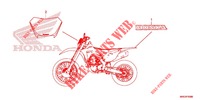STICKERS for Honda CRF 450 X 2019