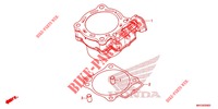 CYLINDER for Honda CRF 450 X 2020