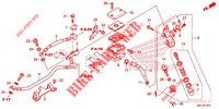 REAR BRAKE MASTER CYLINDER (NC750XD/XA) for Honda NC 750 X 2020
