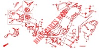 FRAME   IGNITION (2) for Honda BIZ 125 PEDAL ARRANQUE UNICAMENTE 2010