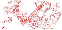 FRAME   IGNITION (2) for Honda BIZ 125 PEDAL DE INICIO SOLO 2010
