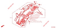 REAR FENDER for Honda BIZ 125 FREIO DIANTEIRO DISCO 2020