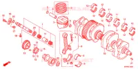 CRANKSHAFT for Honda CB 1300 SUPER FOUR ABS 2019