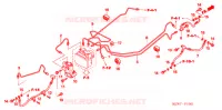 BRAKE LINES/PCV. (ABS) for Honda DEAUVILLE 700 ABS 2007