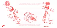 CRANKSHAFT for Honda DEAUVILLE 700 ABS 2007