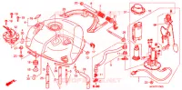 FUEL TANK for Honda DEAUVILLE 700 ABS 2007