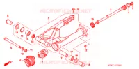 SWING ARM for Honda DEAUVILLE 700 ABS 2007