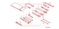 TOOL for Honda DEAUVILLE 700 ABS 2007
