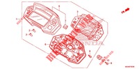 METER  for Honda CROSSTOURER 1200 DCT ABS 2014