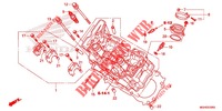 CYLINDER HEAD (AVANT) for Honda CROSSTOURER 1200 2016