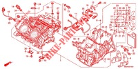 CRANKCASE (VFR1200XD/XDA/XDL/XDS) for Honda CROSSTOURER 1200 S 2014