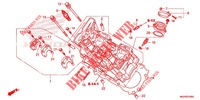 CYLINDER HEAD (AVANT) for Honda CROSSTOURER 1200 DCT RED 2016
