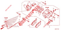 REAR BRAKE CALIPER  for Honda CROSSTOURER 1200 DCT 2015