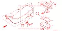 SEAT   for Honda XR 600 R 1993