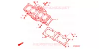 CYLINDER  for Honda CB 400 SUPER FOUR ABS 2008