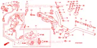HANDLE PIPE/TOP BRIDGE   for Honda CB 400 SUPER FOUR ABS 2008